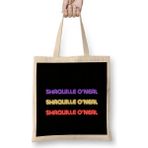 Humuts Shaquille Oneal Basketball Rainbow Quotes For Boys And Dad Bez Uzun Saplı Açık Bej Rengi Çanta