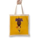 Humuts Shaquille Oneal Big Diesel Bez Uzun Saplı Açık Bej Rengi Çanta
