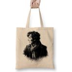 Humuts Sherlock Holmes Sherlocked Drawing Bez Uzun Saplı Açık Bej Rengi Çanta