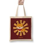 Humuts Shiba Inu Retro Japanese Dog Bez Uzun Saplı Açık Bej Rengi Çanta
