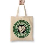 Humuts Shoreditch Coffee Starbucks Bez Uzun Saplı Açık Bej Rengi Çanta