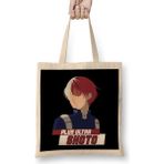 Humuts Shoto Todoroki My Hero Academia 04 Bez Uzun Saplı Açık Bej Rengi Çanta