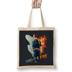 Humuts Shoto Todoroki My Hero Academia 06 Bez Uzun Saplı Açık Bej Rengi Çanta