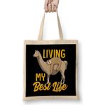 Humuts Sloth & Llama Living My Best Life Sleepy Lazy Nap Bez Kadın Günlük Çanta
