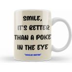 Humuts Smile Emoji Quotes Funny Happy Face Love Sarcastic Gift Kupa