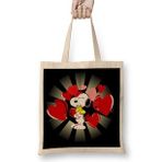 Humuts Snoopy Valentines Bez Kadın Günlük Çanta