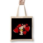 Humuts Snoopy Valentines Day Bez Kadın Günlük Çanta