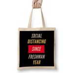 Humuts Social Distancing Since Freshman Year Bez Kadın Günlük Çanta