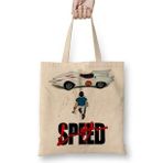Humuts Speed Racer Hız Yarışçısı Bez Kadın Günlük Çanta