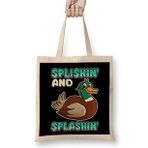 Humuts Splishin' And Splashin' Bath Cute Baby Duck Bez Kadın Günlük Çanta