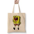 Humuts Spongebob Süngerbob 03 Bez Kadın Günlük Çanta