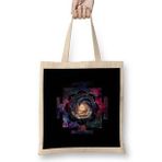 Humuts Sri Yantra Sri Chakra 01 Bez Kadın Günlük Çanta