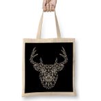 Humuts Star Animal Stag Bez Kadın Günlük Çanta