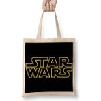 Humuts Star Wars Logo Siyah Zemin Bez Çanta