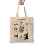 Humuts Star Wars Prepare My Ships Bez Kadın Günlük Çanta