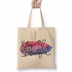 Humuts Stay Beautiful Bez Kadın Günlük Çanta