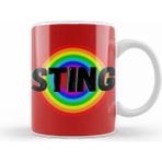 Humuts Sting Vintage Retro Rainbow Style Warriors Design Wrestlers Gift Kupa