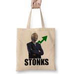 Humuts Stonks ! Meme Bez Kadın Günlük Çanta