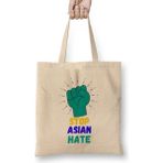 Humuts Stop Asian Hate, Aapı Asian Lives Matter Bez Kadın Günlük Çanta