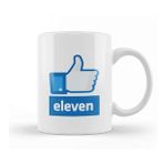 Humuts Stranger Things Eleven Facebook Like Logo Kupa