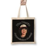 Humuts Stranger Things The Dustin Appreciation Society Bez Uzun Saplı Açık Bej Rengi Çanta
