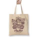 Humuts Street Bikers Speed Shop Bez Uzun Saplı Açık Bej Rengi Çanta