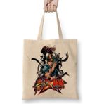 Humuts Street Fighter Tekken Bez Uzun Saplı Açık Bej Rengi Çanta