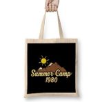 Humuts Summer Camp 1980S Vintage Retro 80S Campers Bez Kadın Günlük Çanta