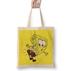 Humuts Sünger Bob Sponge Bob 010 Bez Kadın Günlük Çanta