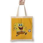Humuts Sünger Bob Sponge Bob 012 Bez Kadın Günlük Çanta