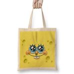 Humuts Sünger Bob Sponge Bob 07 Bez Kadın Günlük Çanta