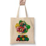 Humuts Süper Maio Mario Bros Bez Kadın Günlük Çanta