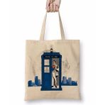 Humuts Süpermen Tardis Bez Kadın Günlük Çanta