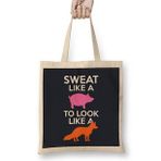Humuts Sweat Like A Pig Look Like A Fox Bez Çanta