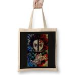 Humuts Tanjirō Kamado Demon Slayer Kimetsu No Yaiba Bez Uzun Saplı Açık Bej Rengi Çanta