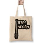 Humuts Team Negan Naklejka Bez Uzun Saplı Açık Bej Rengi Çanta