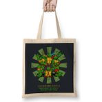Humuts Teenage Mutant Ninja Turtles Retro Japanese Bez Uzun Saplı Açık Bej Rengi Çanta