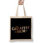 Humuts The Greatest Mum Bez Uzun Saplı Açık Bej Rengi Çanta