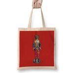 Humuts The Nutcracker Funny Christmas Tee For Men Bez Uzun Saplı Açık Bej Rengi Çanta
