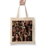 Humuts The Office Erin Hannon Ellie Kemper Bez Uzun Saplı Açık Bej Rengi Çanta