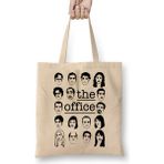 Humuts The Office Faces Bez Uzun Saplı Açık Bej Rengi Çanta