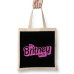 Humuts The Office It's Britney Bitch Barbie Uzun Saplı Bez Çanta