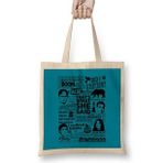 Humuts The Office Logo 01 Bez Uzun Saplı Açık Bej Rengi Çanta