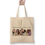 Humuts The One Where They Are Back Brooklyn 99 Bez Uzun Saplı Açık Bej Rengi Çanta
