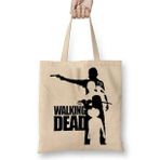 Humuts The Walking Dead Rick Grimes Michonne Daryl Carl Bez Uzun Saplı Açık Bej Rengi Çanta