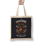 Humuts The Young Guns Cowboy Hat Boots Bez Uzun Saplı Açık Bej Rengi Çanta