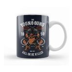Humuts The Young Guns Cowboy Hat Boots Kupa Bardak