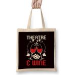 Humuts Theatre Geek Fan Wine Lover Drama Acting Actor Actress Show Bez Uzun Saplı Açık Bej Rengi Çanta