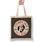 Humuts Theresa May All Star Converse Logo Bez Uzun Saplı Açık Bej Rengi Çanta