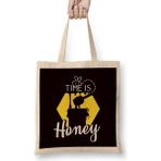 Humuts Time Honey Honeycomb Beehive Beekeeping Apiarist Insect Bez Kadın Günlük Çanta